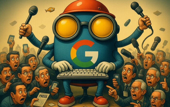 Shihan Media 2 Während Google immer mehr Arme bekommt, verlieren Verlage immer mehr Boden.